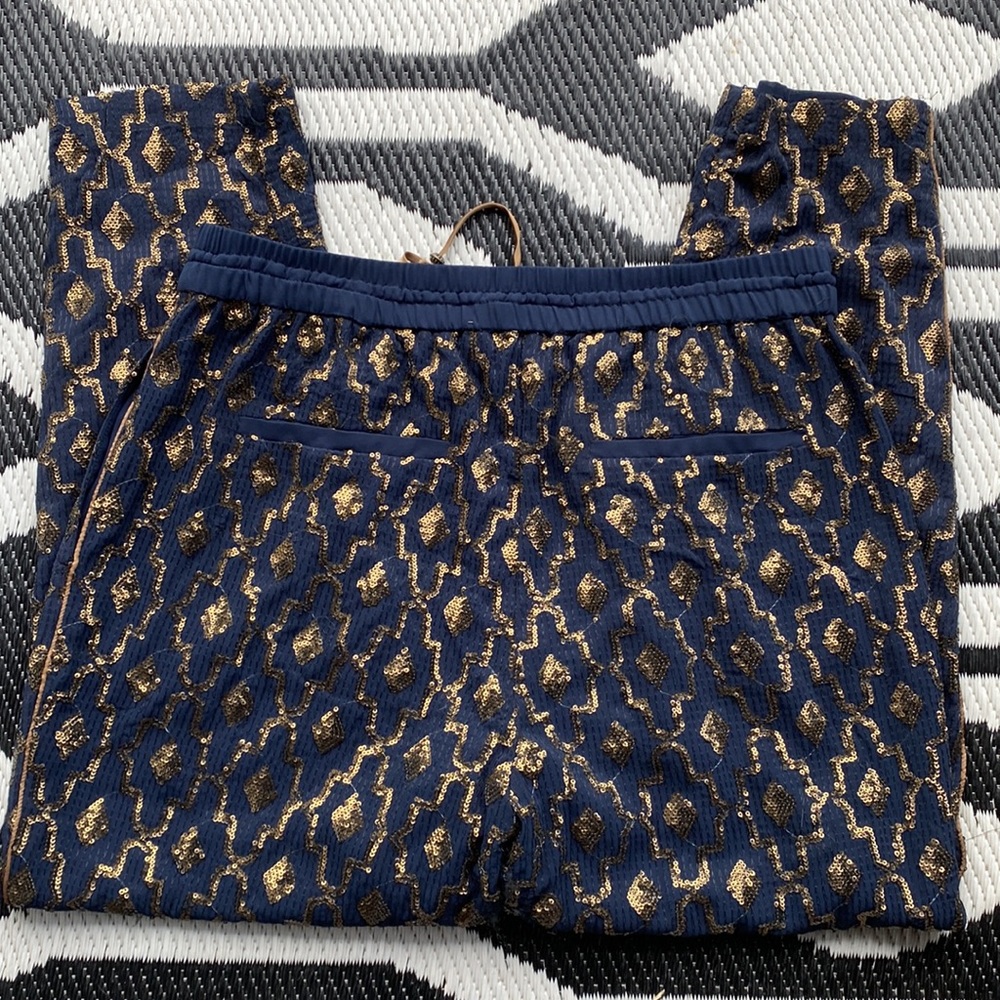 Anthropologie Siddah Sequin Pants - Picture 4 of 6